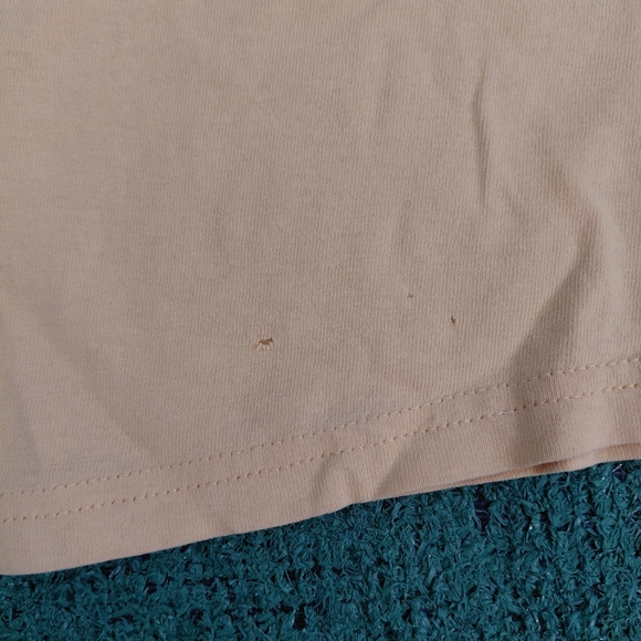 VINTAGE Yellow Nike Logo T Shirt Size XL - Picture 6 of 10